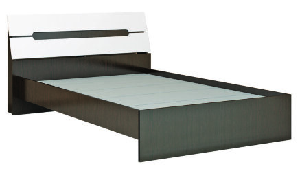 Кровать Гавана, белый глянец 