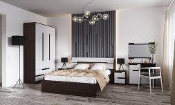 Кровать Гавана, белый глянец