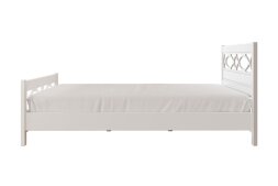 Кровать из массива Лоренса, белый античный 