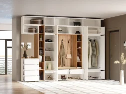 Шкаф навесной Прага, Белый