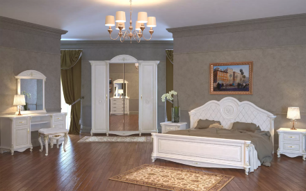 Стол туалетный Да Винчи, Белый 