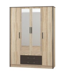 Шкаф 4х-створчатый Лирика