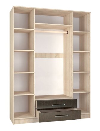 Шкаф 4х-створчатый Лирика 