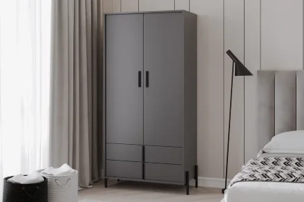 Шкаф двустворчатый НМ 040.41 Тео 