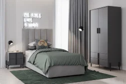 Шкаф двустворчатый НМ 040.41 Тео