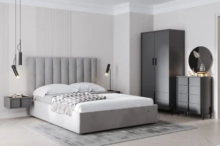 Шкаф двустворчатый НМ 040.41 Тео 