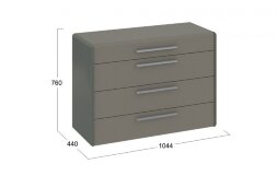 Комод с 4-мя ящиками Наоми