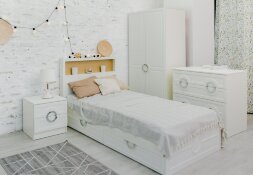 Модульная подростковая Милан, серебро