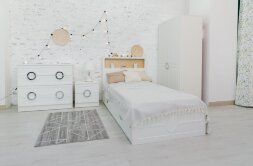 Модульная подростковая Милан, серебро