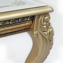 Стол журнальный Версаль, Слоновая кость