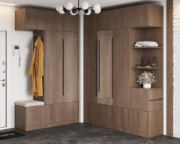 Стеллаж Кантри (с ящиками), Кадена Вуд