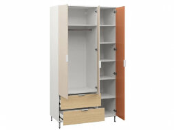 Шкаф 3-х створчатый 16.317.03 Марвэл, белый