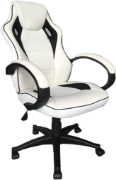 Кресло геймерское 103 RС, белое 