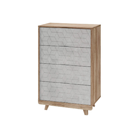 Комод Мегаполис КМ-02 дуб каньон/F04 