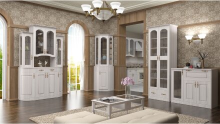 Шкаф многоцелевой 2-х дверный Венеция В-7 