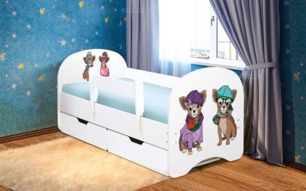 Детская кровать Модные собачки 