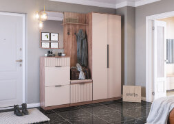  Шкаф для платья и белья прихожая Тоскана  