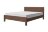 Кровать из массива Рейма, дуб коньяк 