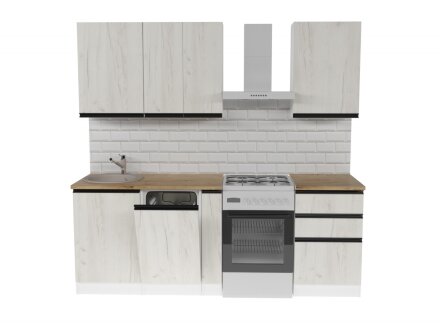 Кухонный гарнитур Амели стандарт, 160 см 
