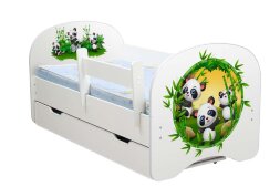 Детская кровать Озорные панды