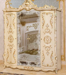 Шкаф 4-х дверный Людовик