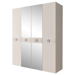 Шкаф 4 двери БМШ1/4(Fi) (с зеркалами) Bogemia Fillini