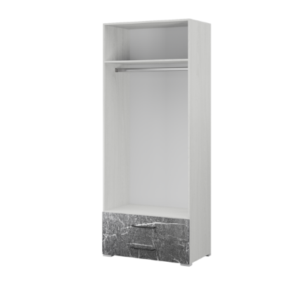 Шкаф двухстворчатый Теана, анкор светлый 