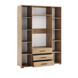 Шкаф 4-створчатый Модена МШ-24, гикори