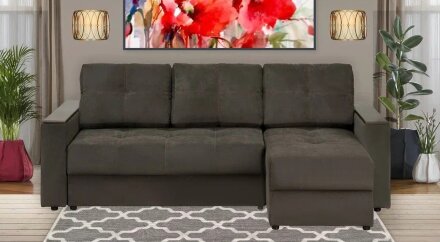 Диван угловой Мичиган NEW (независимый пружинный блок) 