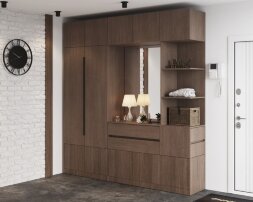 Шкаф с зеркалом Кантри, Кадена Вуд