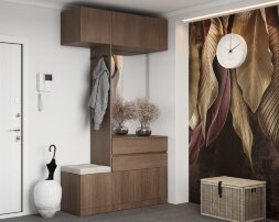 Шкаф с зеркалом Кантри, Кадена Вуд