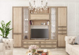 Тумба для ТВ-техники Ливорно ЛТ-1, дуб сонома