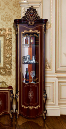 Витрина однодверная Шейх, Орех