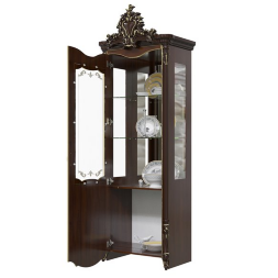 Витрина однодверная Шейх, Орех