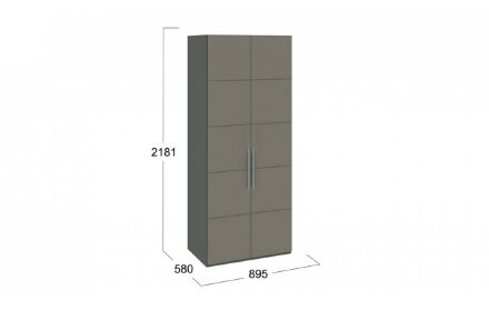 Шкаф с 2-мя дверями Наоми 