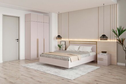 Тумба прикроватная Николь, кашемир 