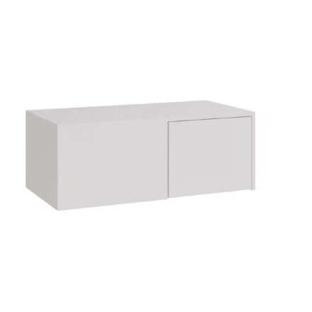 Антресоль угловая №5 Прага, Белый 