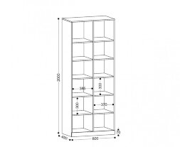 Стеллаж Николь