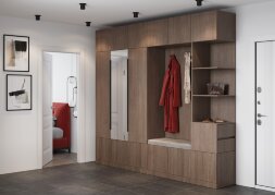 Модульная прихожая Кантри, Кадена Вуд (Композиция 1)