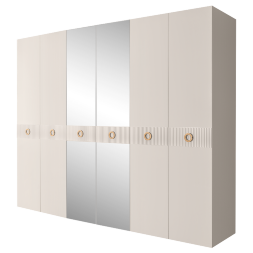 Шкаф 6 дверей БМШ1/6(Fi) (с зеркалами) Bogemia Fillini