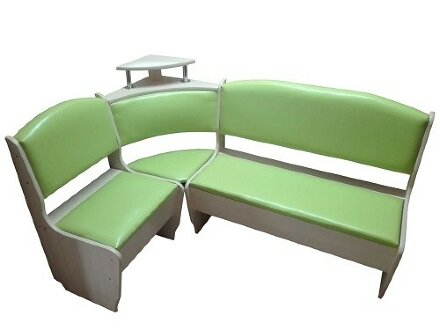 Кухонный уголок Нео фисташковый 