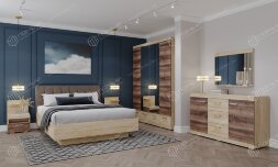 Комод КС-900 1Д Соната, Сонома/Сакраменто