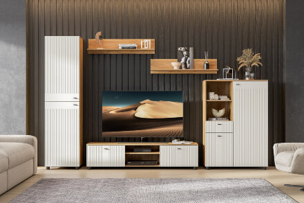 Пенал со стеклом Милан 