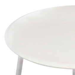 Стол круглый Сканди 940 опоры белые