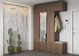 Модульная прихожая Кантри, Кадена Вуд (Композиция 2)