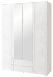 Шкаф с ящиками 4-х дверный Твист №15