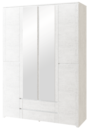 Шкаф с ящиками 4-х дверный Твист №15 