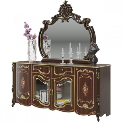 Комод 4 двери Шейх, Орех