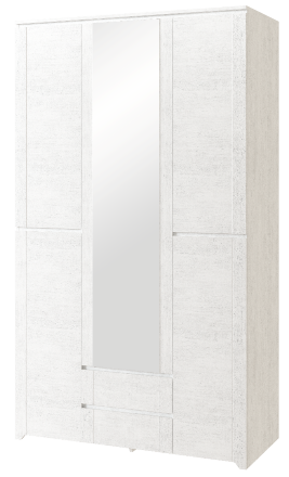 Шкаф с ящиками 3-х дверный Твист №13 