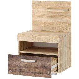 Тумба прикроватная ТС-450 Соната, Сонома/Сакраменто